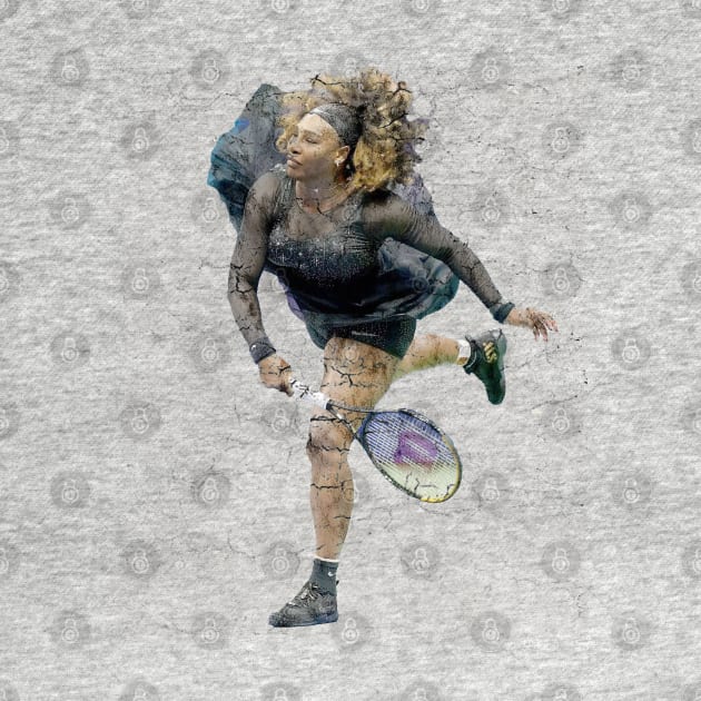 Serena Williams Vintage by 404pageNotfound